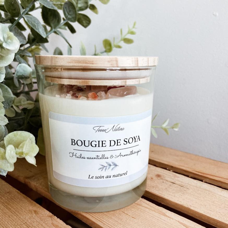 Bougie Agrumes & Sel de l'Himalaya Citrine 14 Oz