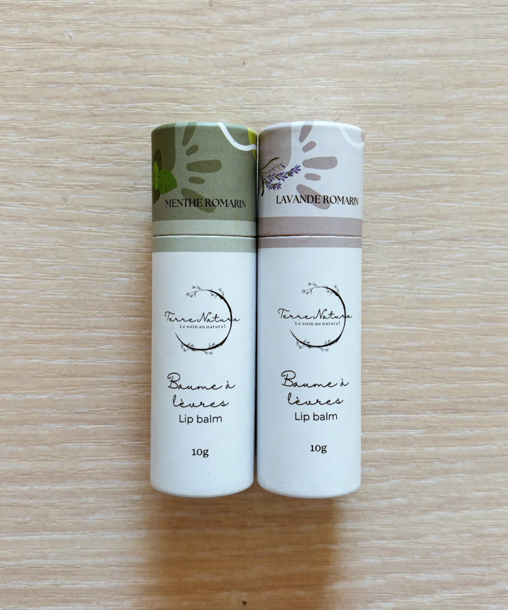 Eco-friendly lip balms