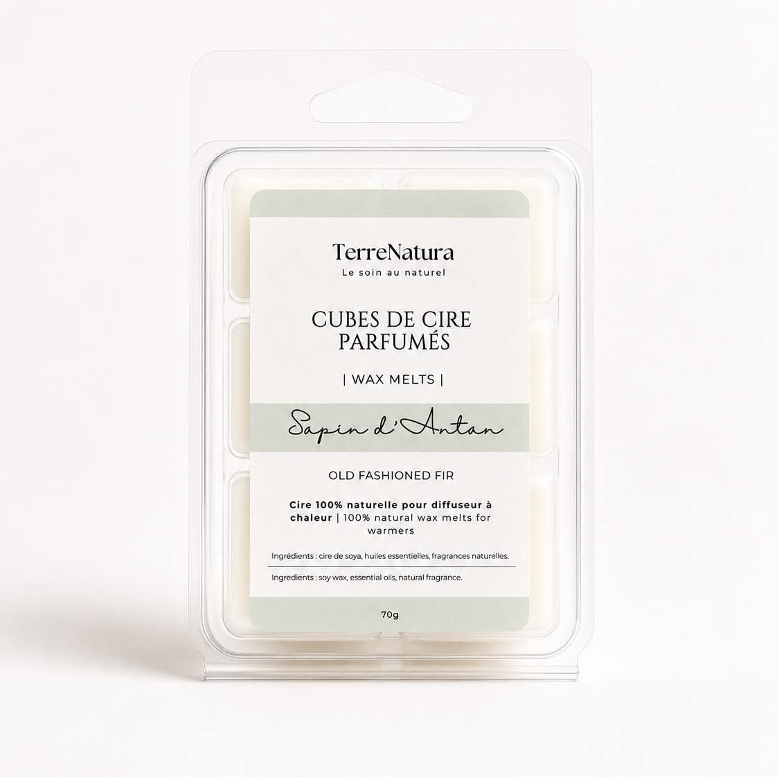 Natural Wax Cubes - Pack of 4 Fragrances