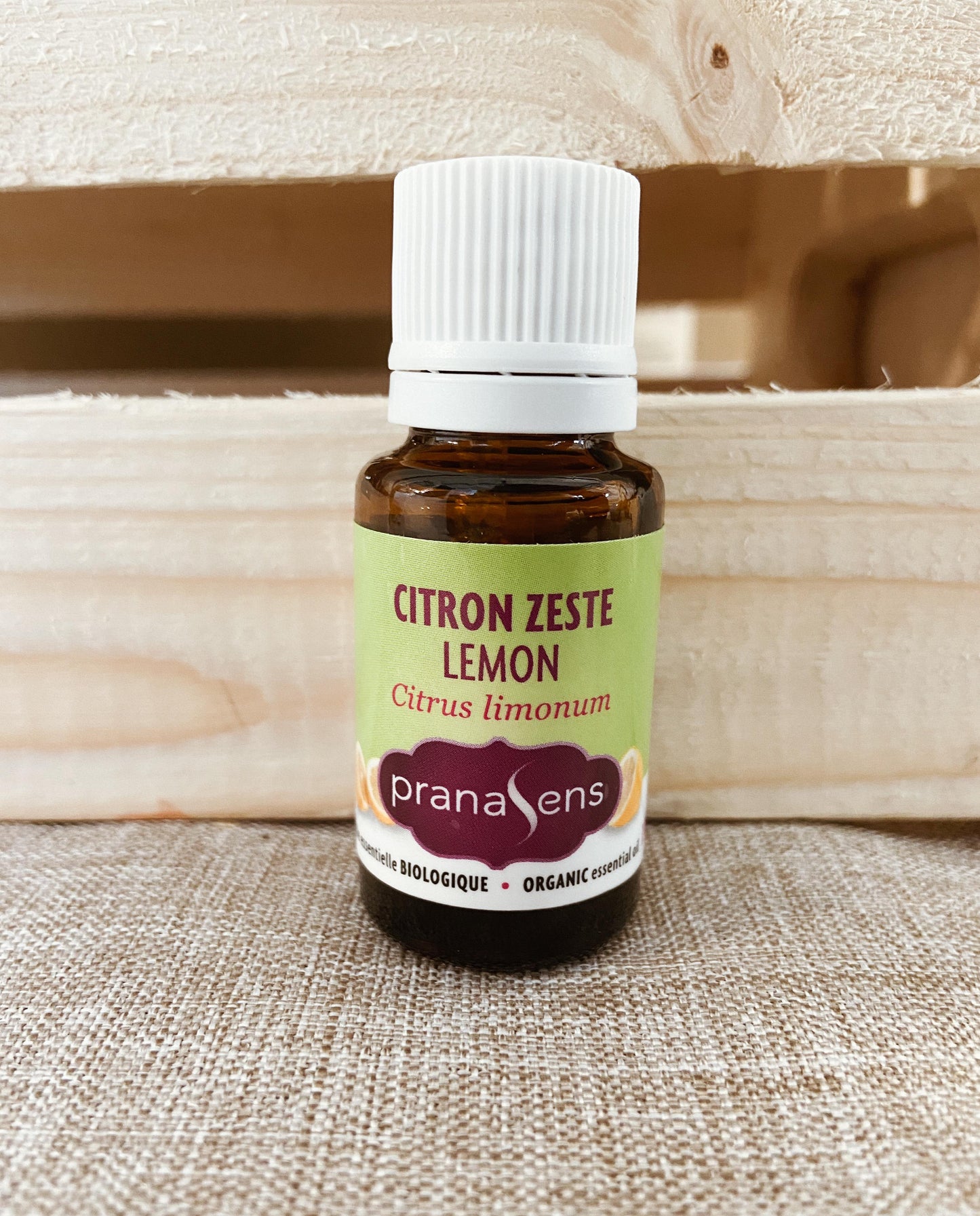Citron zeste Huile essentielle Biologique
