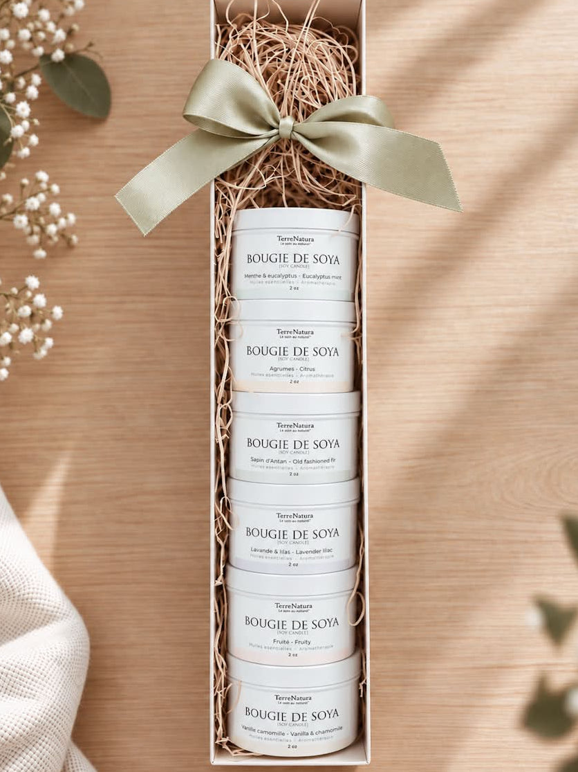 Coffret découverte 6 bougies 2 oz - Édition Limité