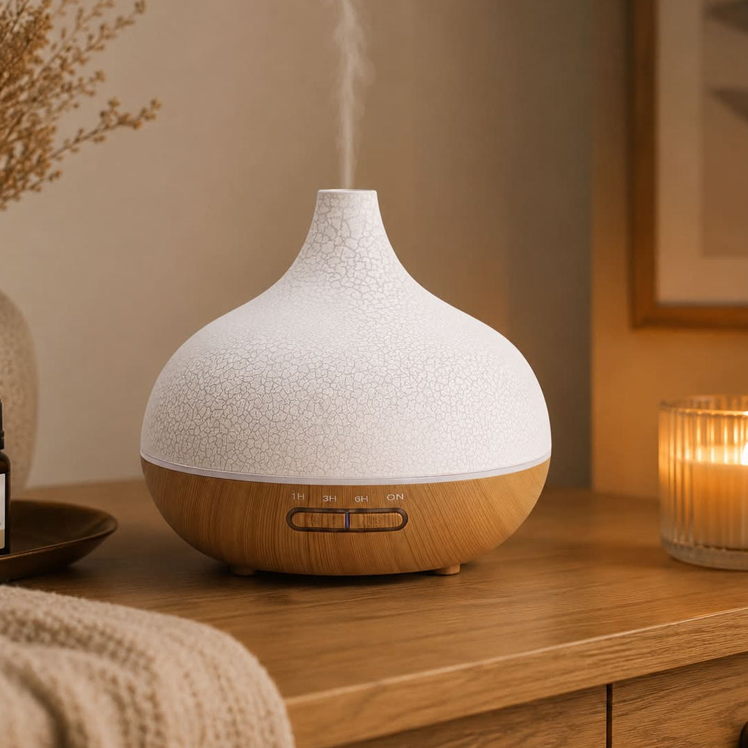 Essential Oil Diffuser - Wood