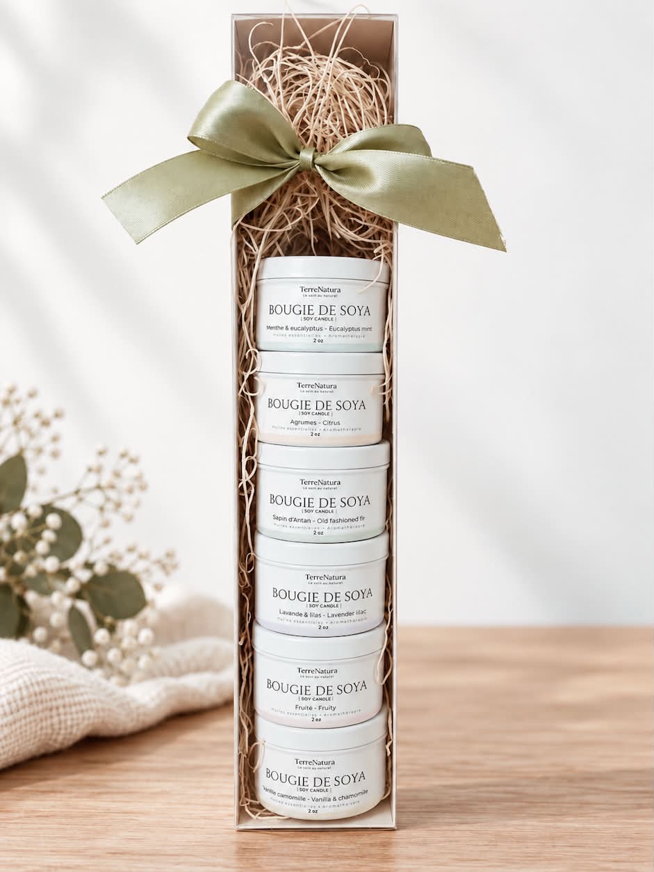 Coffret découverte 6 bougies 2 oz - Édition Limité