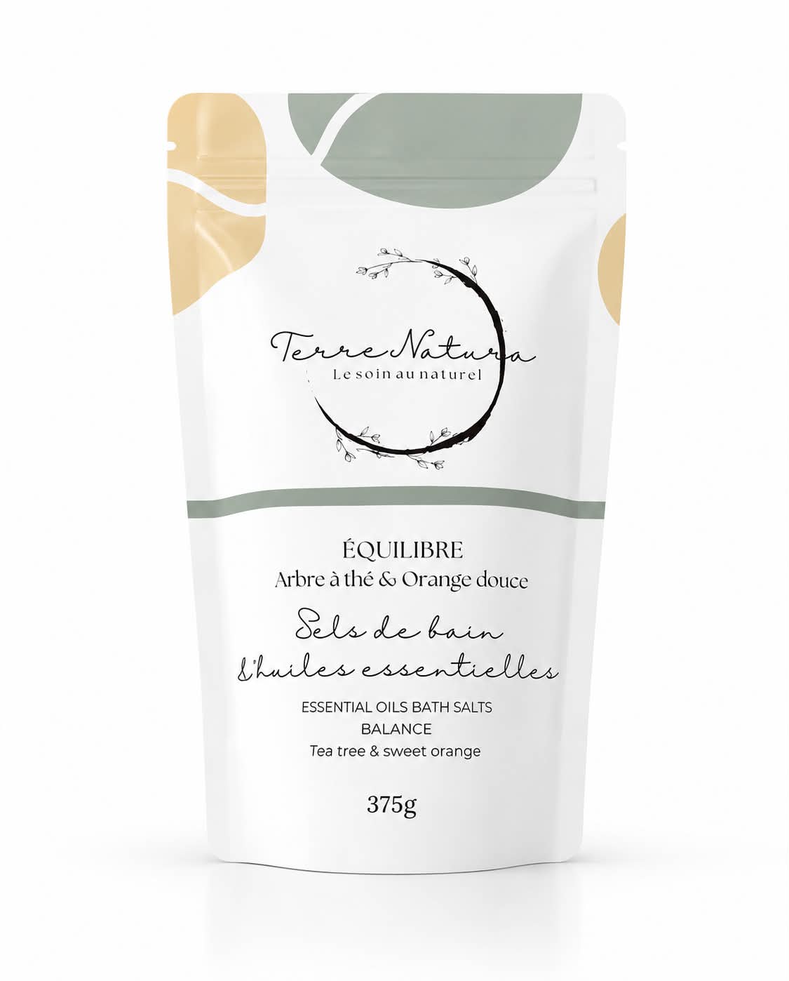 Sels de bain - Équilibre - Arbre à thé & orange douce
