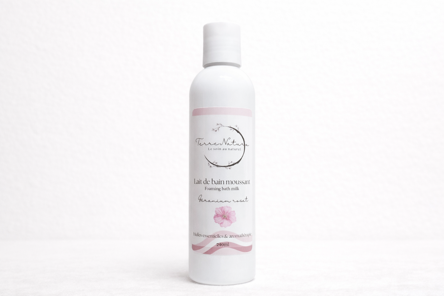 Lait de bain moussant - Géranium rosat