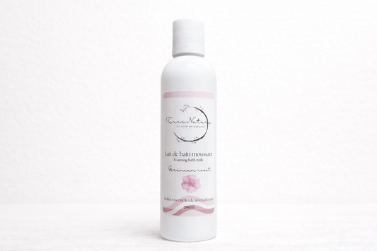 Lait de bain moussant - Géranium rosat