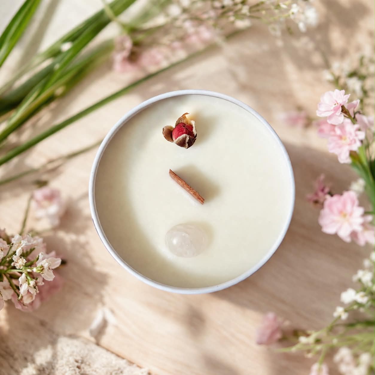 Outdoor Citronella & Rose Geranium 2-in-1 Candle - Mosquito Repellent