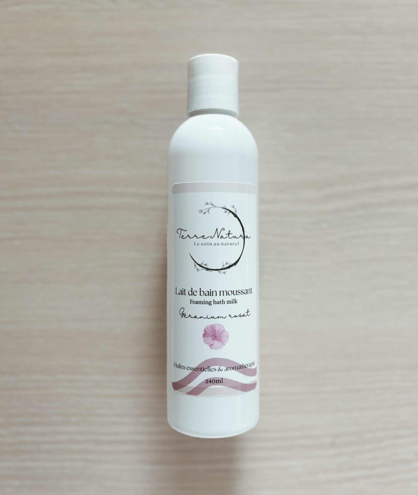 Foaming Bath Milk - Pink Geranium