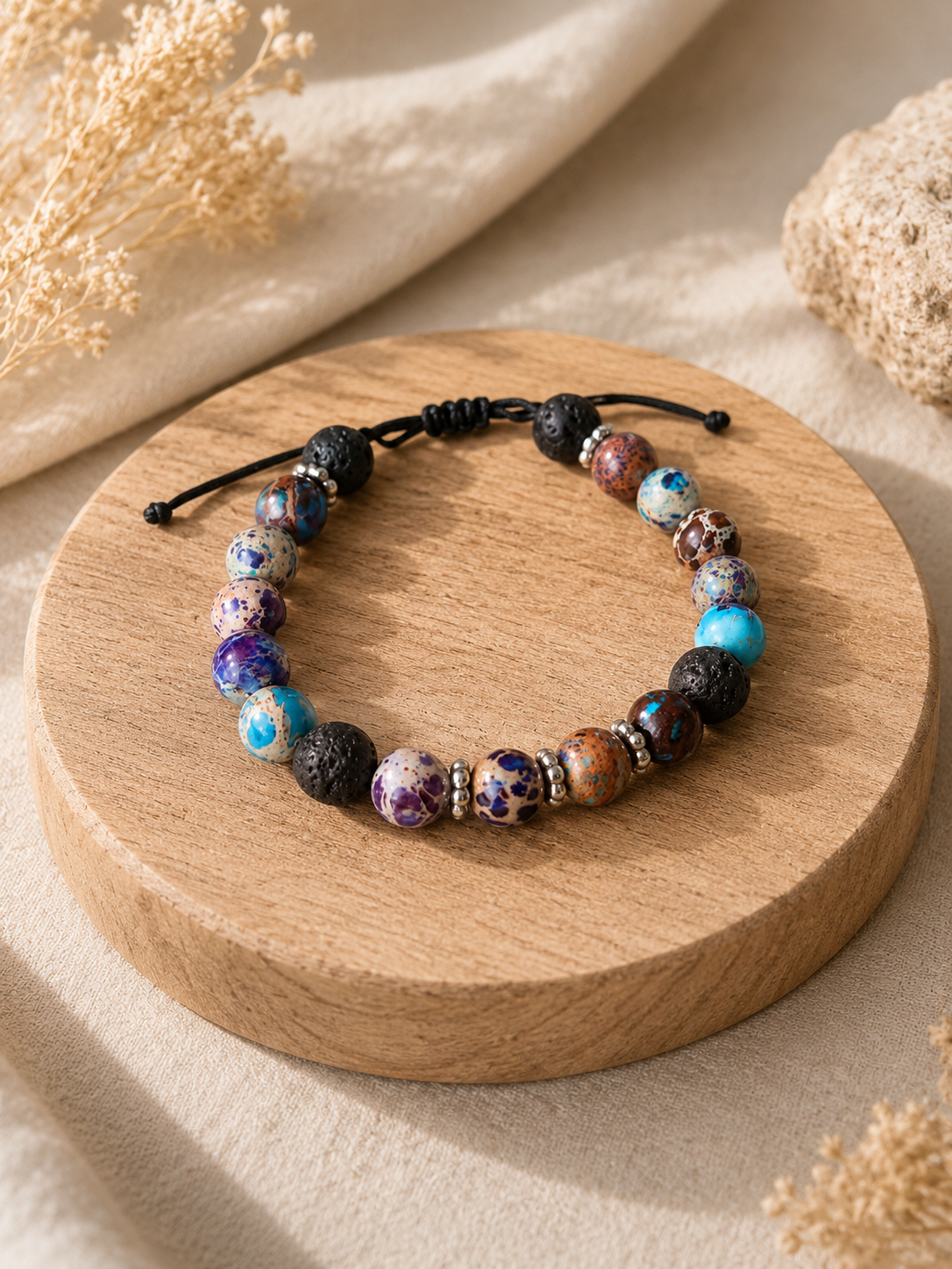 Bracelet d'aromathérapie Jaspe impérial