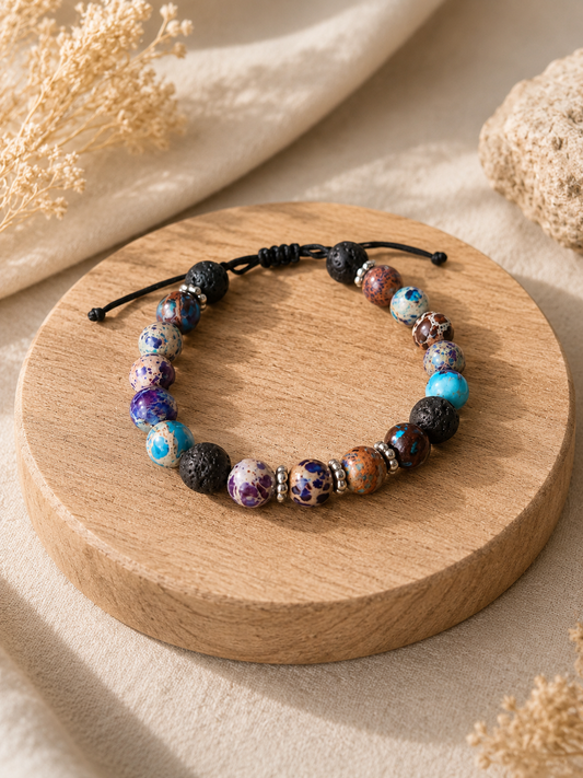 Bracelet d'aromathérapie Jaspe impérial
