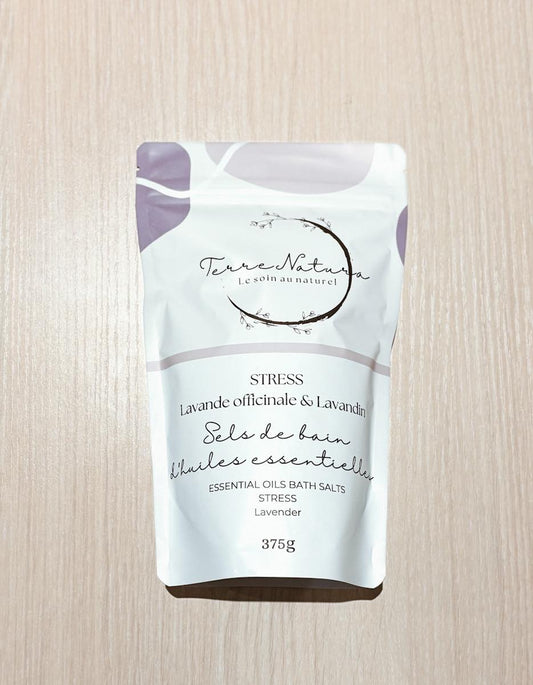 Sels de bain - Stress - Lavande & lavandin
