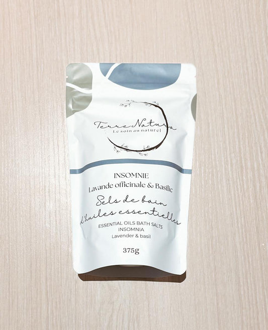 Sels de bain - Sommeil - Lavande officinale & Basilic