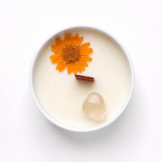 Bougie Agrumes & Citrine 4 Oz
