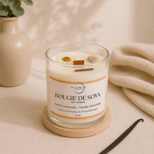 Bougie 14 Oz - Vanille Camomille & Agate