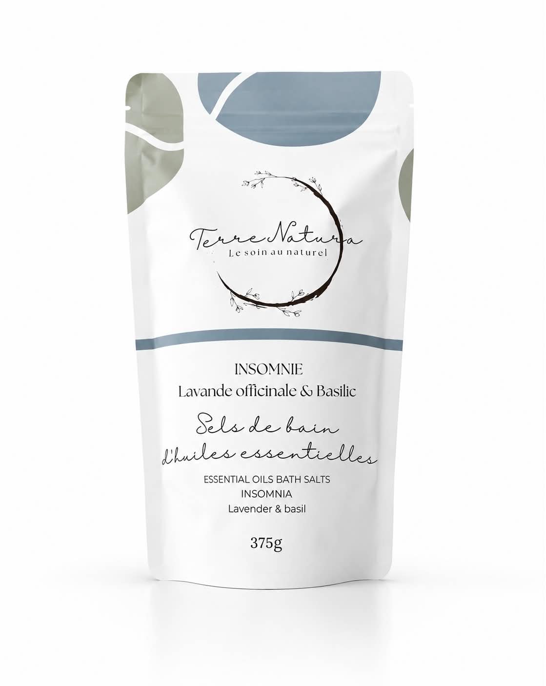 Sels de bain - Sommeil - Lavande officinale & Basilic