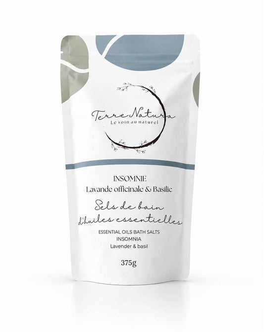 Sels de bain - Sommeil - Lavande officinale & Basilic
