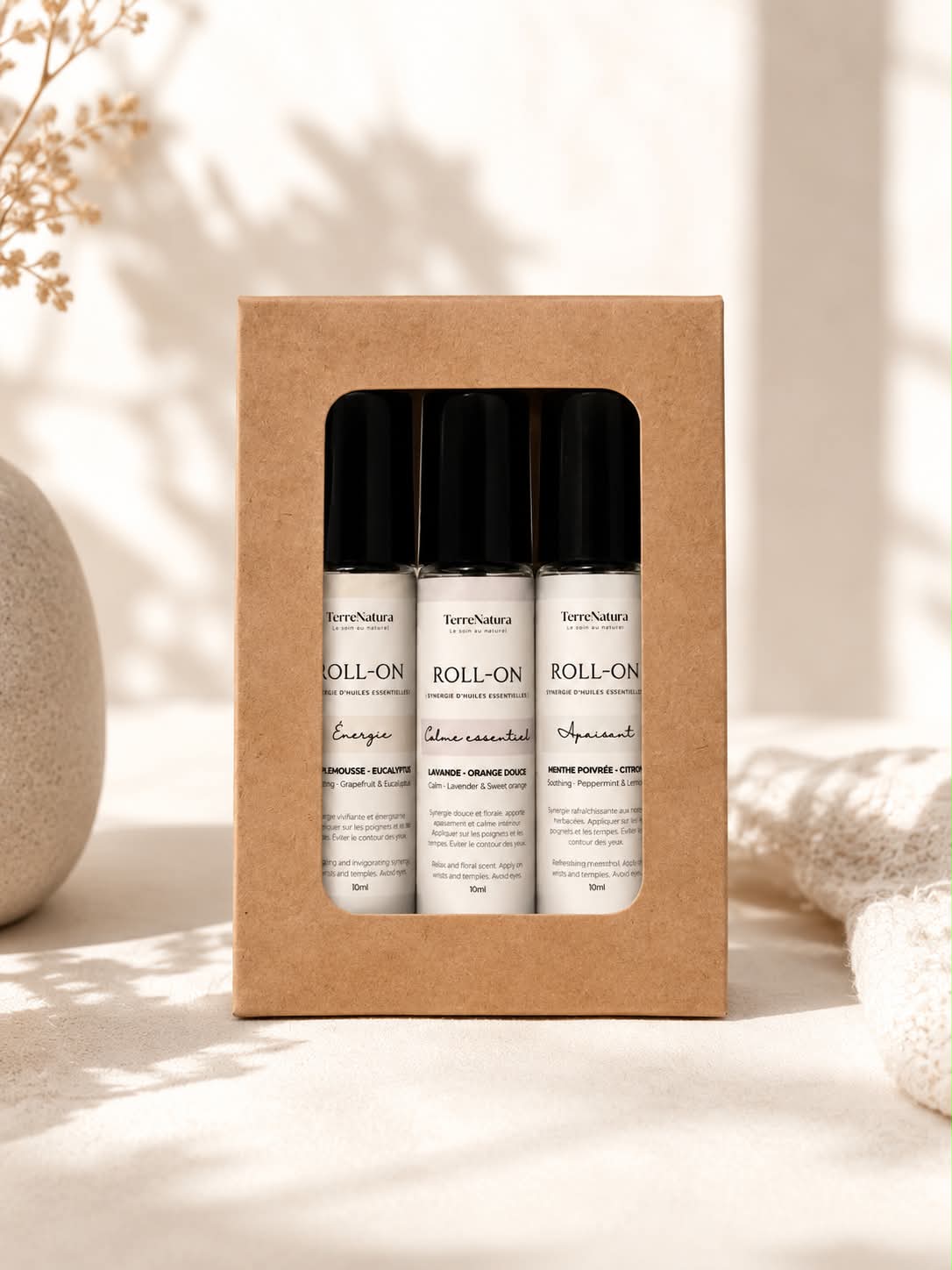Roll-on Trio - Synergie d'huiles essentielles