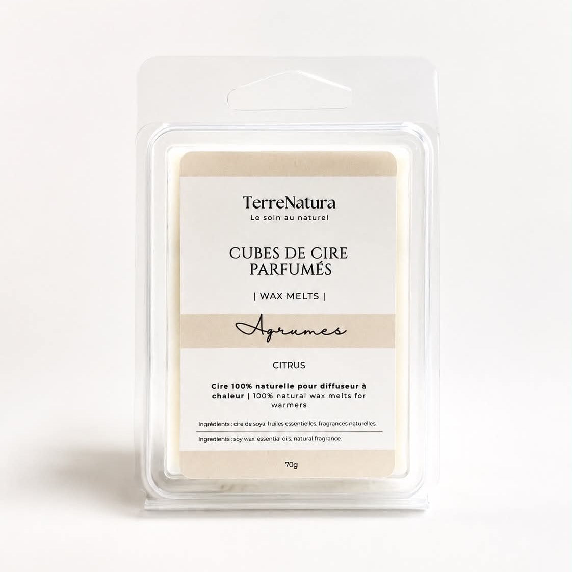 Natural Scented Wax Cubes - Citrus