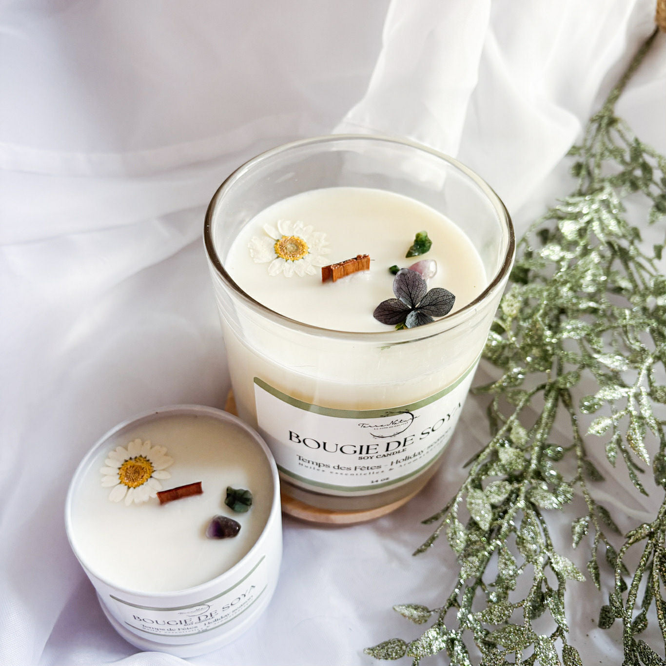 Bougie Mûre enchantée - COLLECTION NOËL 2025