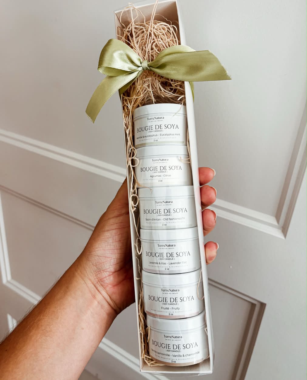 Coffret découverte 6 bougies 2 oz - Édition Limité