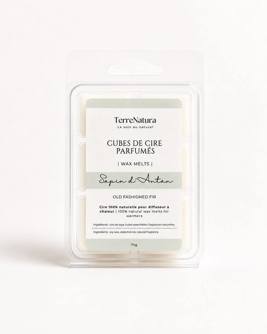 Cubes de cire parfumés naturels - Sapin d'Antan