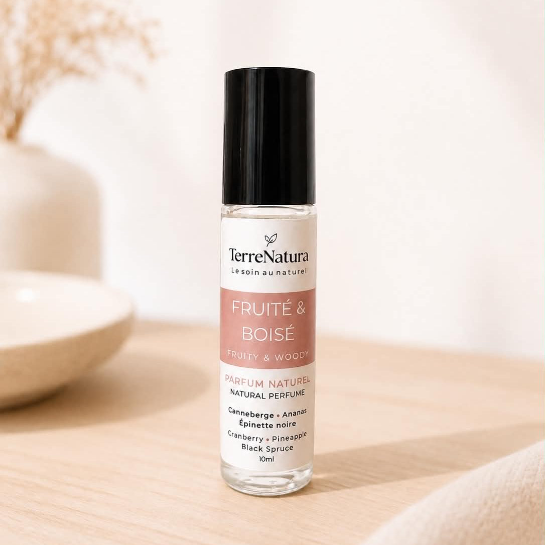 Parfum naturel - Fruité & boisé