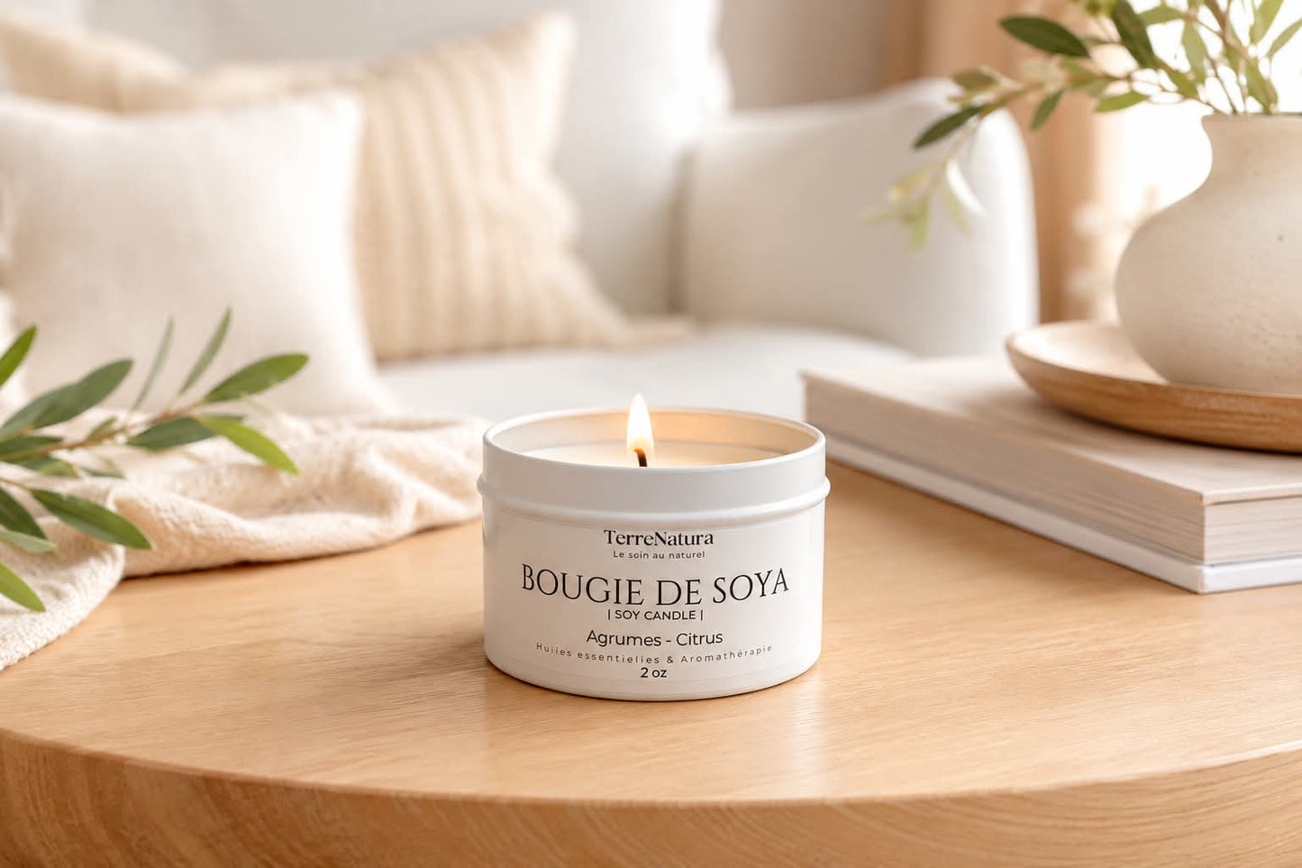 Mini bougie Fruité 2oz
