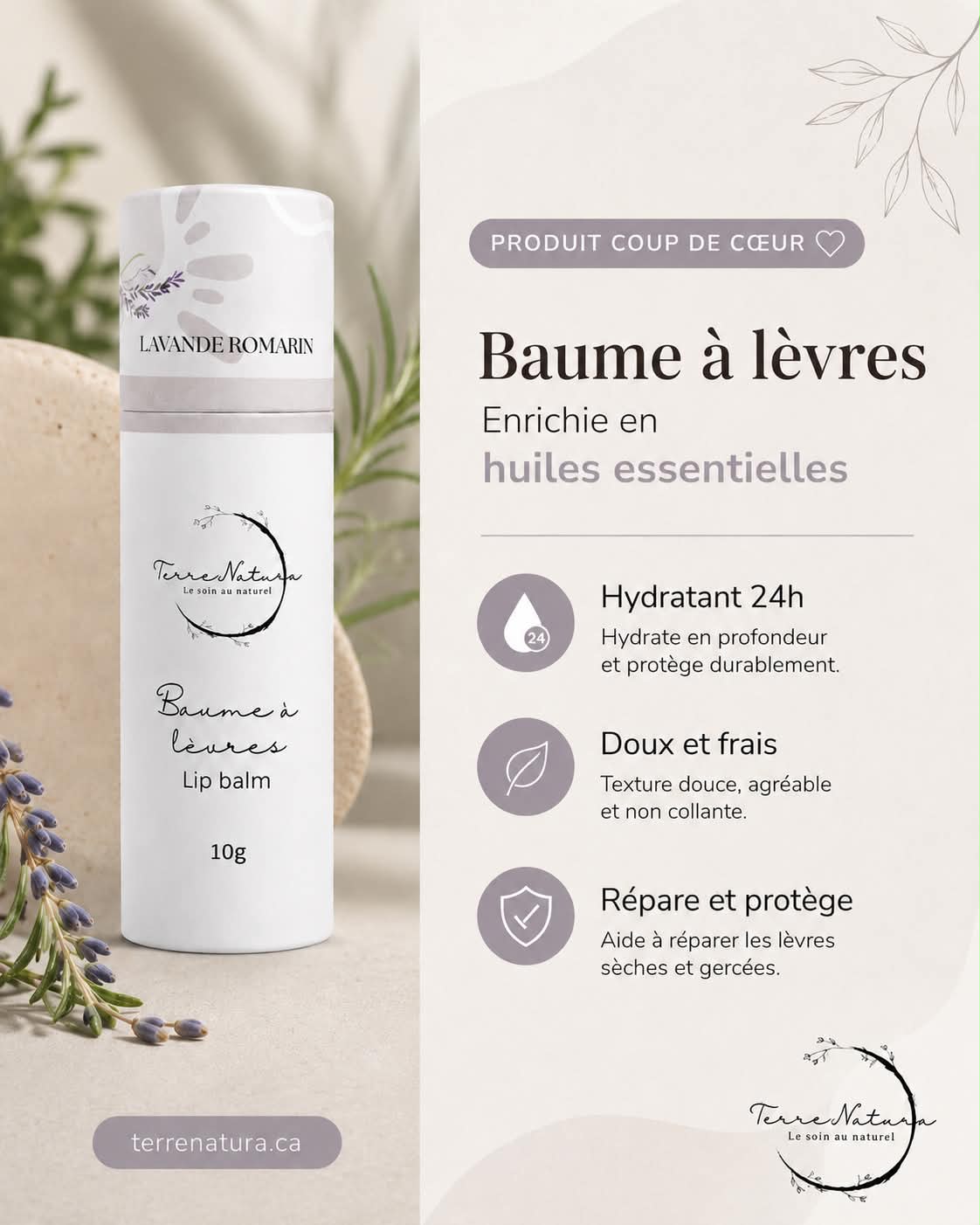 Eco-friendly lip balms