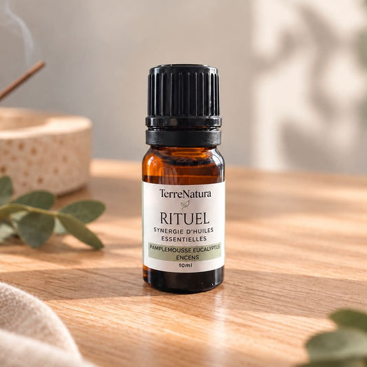 Synergie d'huiles essentielles - Rituel