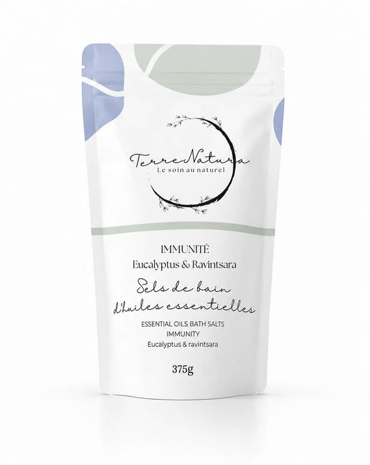 Sels de bain - Immunité - Eucalyptus & ravintsara