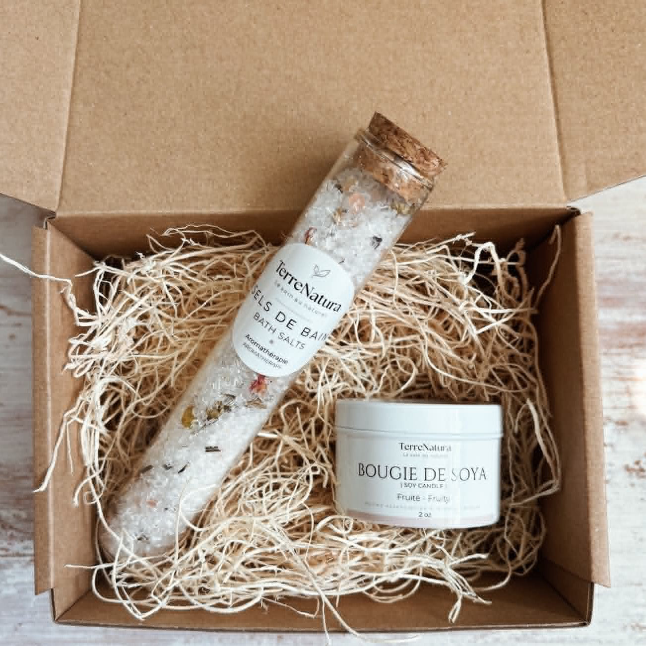 Mini boîte cadeau personnalisée