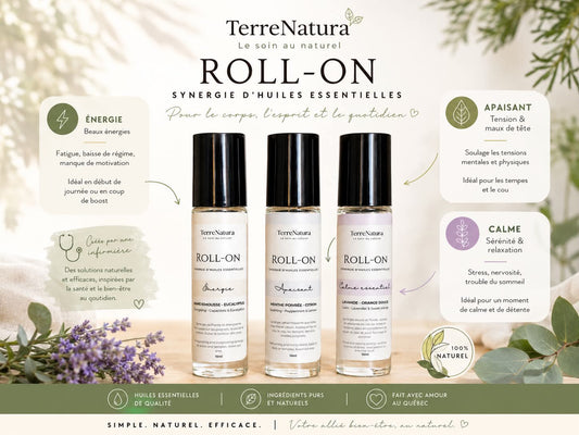 Roll-On - Synergie d'huiles essentielles