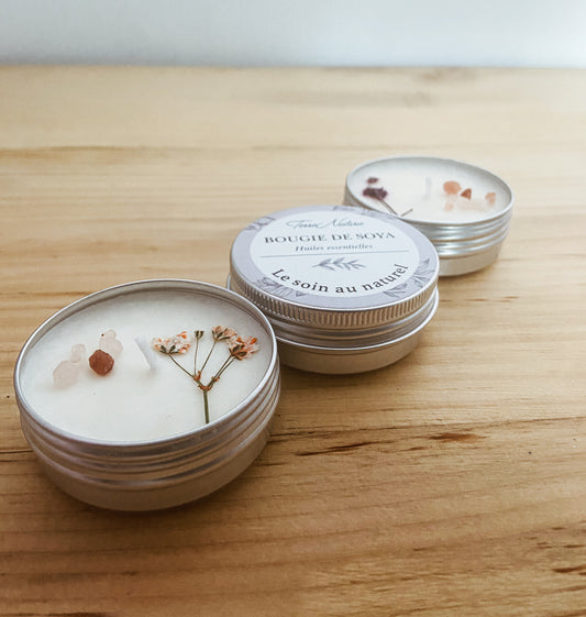 Mini essential oil candle 1.5 Oz