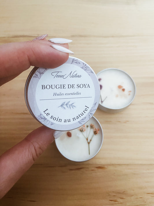 Mini bougie d’huiles essentielles 1.5 Oz